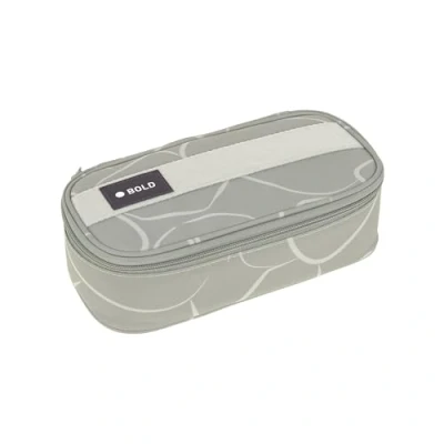 Immagine di Lässig BOLD Astuccio matite per bambini la scuola o casa con cerniera Contenitore porta materiale scolastico/BOLD School Spacy Pencil Case Curve sage