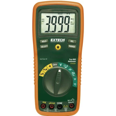 Immagine di Extech EX430A Multimetro portatile digitale CAT III 600 V Display (Counts): 4000