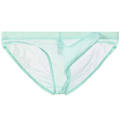 Immagine di lclvld Slip da Uomo Intimo Trasparente Mesh See Through Erotico Sexy Mutande Rigonfiamento Elefante
