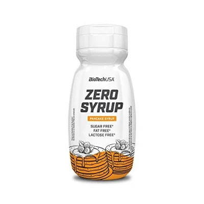 Immagine di BioTechUSA Zero Syrup, Sciroppo esente da zucchero e grassi con dolcificanti, 320 ml, D&#039;acero