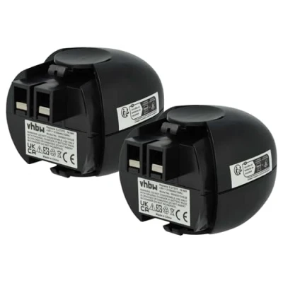 Immagine di vhbw 2x Li Ioni Batteria 2000mAh (10.8 V) compatibile con Apparecchi Powermaxx Metabo Powergripp Flashlight sostituisce 6.27270, 6.27271, 6.27273, 6.31858