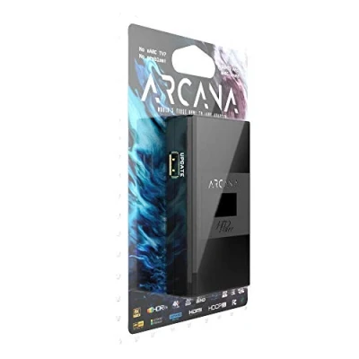 Immagine di HDFury Arcana HDF0160, scaler HDMI et adaptateur eARC, compatible avec tous les formats audio, option de mise à l&#039;échelle, convertisseur pour sources systèmes audio eARC