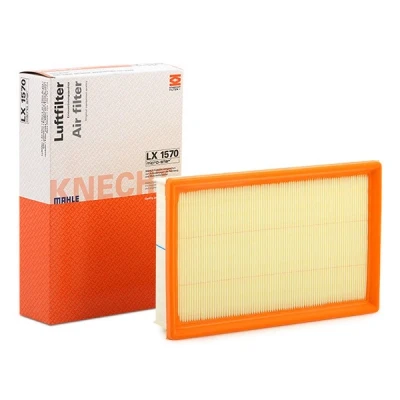 Immagine di MAHLE ORIGINAL LX 1570 filtro aria 52,3 172 263,6 Cartuccia FORD: Focus 2 Kombi, C Max, Limousine, MAZDA: 3 Hatchback, Sedan