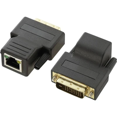 Immagine di Renkforce DVI Extender (Estensore) su cavo di rete RJ45 70 m