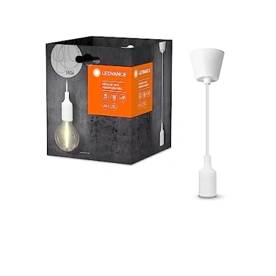 Immagine di LEDVANCE Vintage 1906 lampada a sospensione Bell E27, Bianco, LED MAX. 15W, presa baldacchino forma di imbuto, interna, combinazione lampade intelligenti