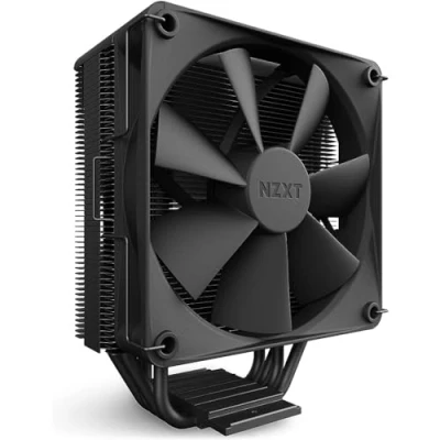 Immagine di NZXT T120 Dissipatore ad aria per CPU RC TN120 B1 Tubi in rame conduttivo Cuscinetti fluidodinamici Compatibilità AMD e Intel Nero