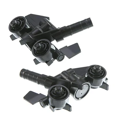 Immagine di 2 ugelli Sostituzione per la pulizia dei fari, ugello acqua e lavaG Gio a spruzzo sinistro destro serie 3 E46 Cabriolet Compact Coupe Touring 1998 2007 61674290867