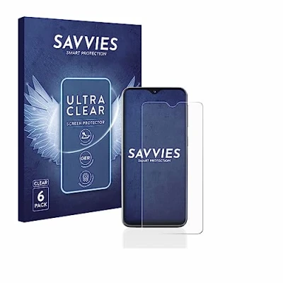 Immagine di savvies (6 Pezzi Pellicola Protettiva per Samsung Galaxy A20e Protezione Schermo Trasparente