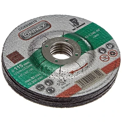 Immagine di Connex COX938015 Set di 5 dischi per taglio della pietra, diametro 115 mm, larghezza 2,5 mm