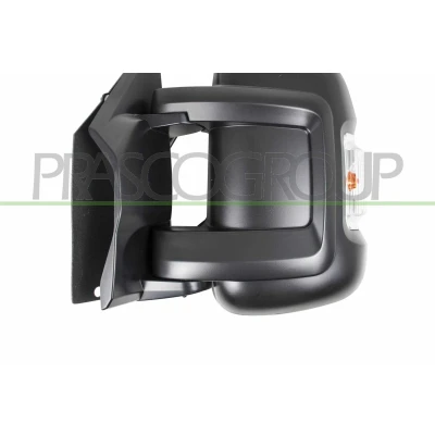 Immagine di specchio retrovisore esterno Prasco FT9307315 con sensore Sx nero elettrico termico, Braccio corto FIAT: Ducato III Van