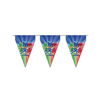 Immagine di PJ Masks Gagliardetto per decorazione di feste, Multicolore, 016001300