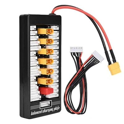 Immagine di 2S 6S Lipo Piastra di ricarica in parallelo XT60 per caricabatterie RC Imax B6AC A6 720i