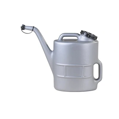 Immagine di Hünersdorff 821200 Travasatore per Olio da 13 Litri con Inserto filtrante e Tappo a Vite, Colore Argento, Grigio Argentato