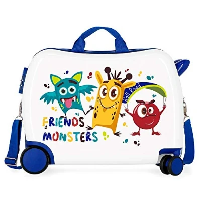 Immagine di Roll Road Little Me Friends Ride On Suitcase 2 Multi Direction Spinner Wheels