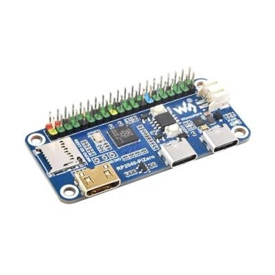 Immagine di RP2040 PiZero Scheda Microcontrollore Basata sul Raspberry Pi Chip, Integrata Interfaccia DVI, Slot per schede TF e Porta PIO USB, Compatibile con 40PIN GPIO Header