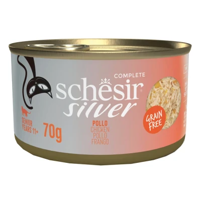 Immagine di Silver Senior Cat Pollo Filetti in Brodo 70GR