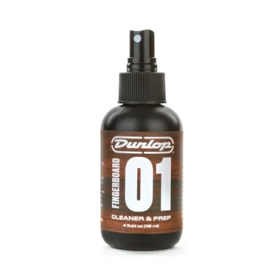 Immagine di JIM DUNLOP 6524 Formula 65 Fingerboard 01 Cleaner &amp; Prep, Prodotto per la Pulizia della Tastiera, Sistema in Due Fasi, Formato da 118ml