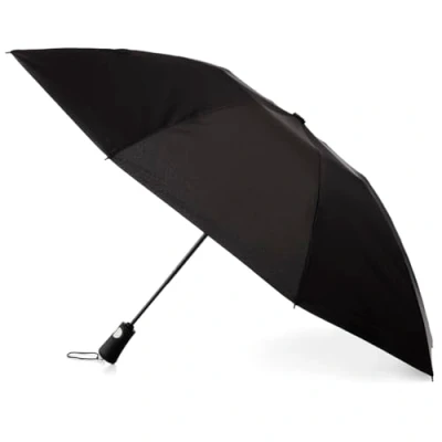 Immagine di Totes Inbrella pieghevole con apertura automatica e design compatto, antivento, Nero, Taglia unica, Compatto