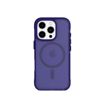 Immagine di tech21 EvoArmor Custodia protettiva per iPhone 16 Pro, compatibile con MagSafe, protezione contro gli impatti 21x standard militare, testata in blu