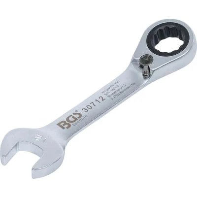 Immagine di Llave combinada corta con carraca reversible 12 mm