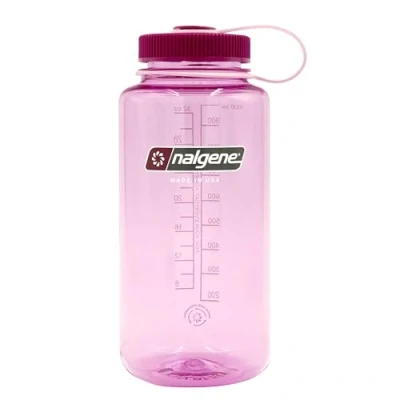 Immagine di Nalgene Sustain Borraccia in Tritan senza BPA, realizzata con materiale derivato dal 50% di rifiuti plastica, 907,2 g, imboccatura larga, Cosmo