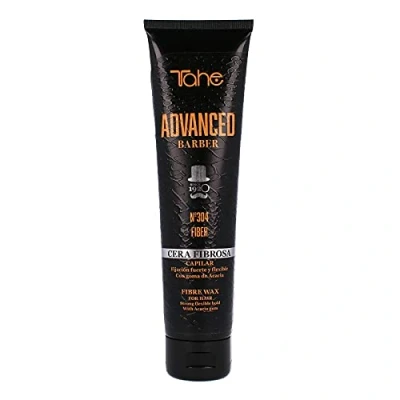 Immagine di Tahe Advanced Barber Cera Fibrosa Capillare Nº304 Fiber per un fissaggio forte e flessibile con finitura naturale, 100 ml
