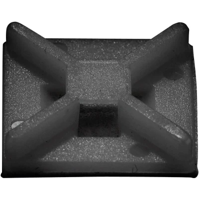 Immagine di Supporto di fissaggio inserimento a 4 ingressi nero Tru Components 541189 50 pz.