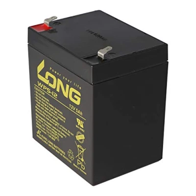 Immagine di Kung Long WP5 12 batteria al piombo, Volt, 5 Ah, adatta ad esempio per la APCRBC140 di APC, sono necessari 16 pezzi