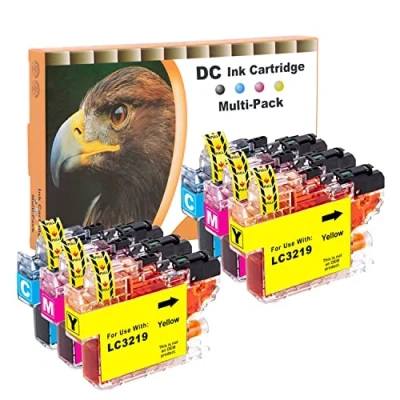 Immagine di D&amp;C LC3219 XL Cartuccia d&#039;inchiostro compatibile per Brother LC 3217 3219 MFC J5330DW J5335DW J5730DW J5930DW J6530DW J6930DW J6935DW (6 Pack)
