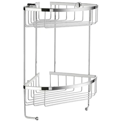 Immagine di Smedbo &quot;Sideline Double Corner Soap Basket, Argento