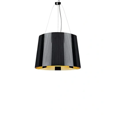 Immagine di Kartell Gè, Lampada a Sospensione, Nero/ Oro