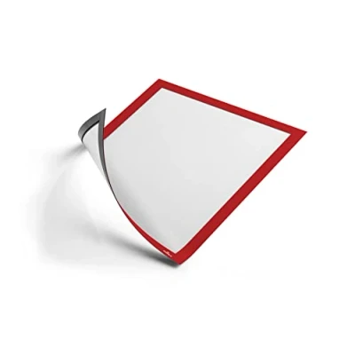 Immagine di Durable 486903 DURAFRAME MAGNETIC A4 4869 Cornice magnetica DIN Rosso (L x A) 238 mm 324 5 pz.