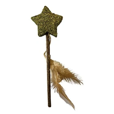 Immagine di Croci Euphoria Stick Catnip Stella, gioco per gatti commestibile a base di erba gatta, 12 cm