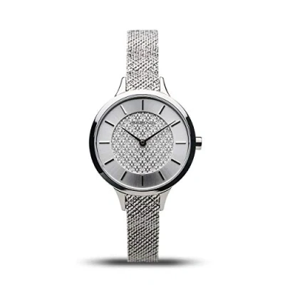 Immagine di BERING Donna Analogico Quarzo Classic Orologio con Cinturino in Acciaio inossidabile e Vetro zaffiro 17831 000