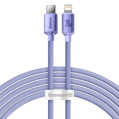 Immagine di Baseus Type C Lightning Cable, Crystal Shine Series Fast Charging D