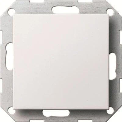 Immagine di GIRA Placca di copertura Coperchio cieco System 55, Standard E2, Event, Event Chiara, Opaca, Esprit, ClassiX Bianco puro, Opaco 026827