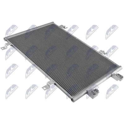 Immagine di NTY CCS MZ 020 Condensatore senza essiccatore Alluminio R134a, R1234yf