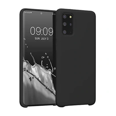 Immagine di kwmobile Cover per Samsung Galaxy S20 Plus Custodia Back Case Smartphone in Silicone TPU Protezione Gommata nero