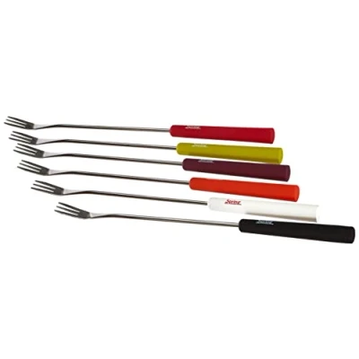 Immagine di Spring 2890260606 Forchettine da fonduta, mod. Basic, 6 pezzi, multicolore