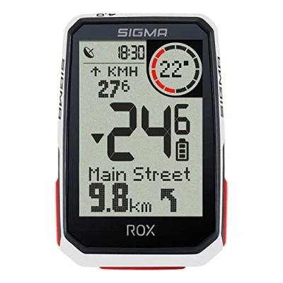 Immagine di Sigma ROX 4.0 Navigatore per Bicicletta GPS, GLONASS, protetto dagli spruzzi dacqua