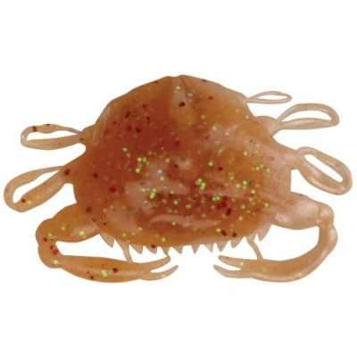 Immagine di Berkley Gulp! Saltwater Peeler Crab 2in Shad Amber Glow (5 pezzi) Shads