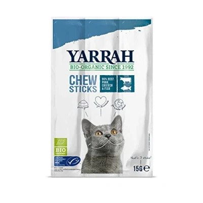 Immagine di Yarrah Bio Stick da masticare con Pesce per gatto 3 x pz