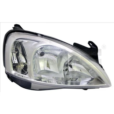 Immagine di TYC 20 14053 05 2 Fari Dx H7, H1 per veicolo circolazione senza motore elettrico OPEL: Corsa C Hatchback, Combo Van / Station Wagon, Tour