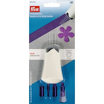 Immagine di Prym Set di Maniglie per Aghi da infeltrimento, Blue, One Size