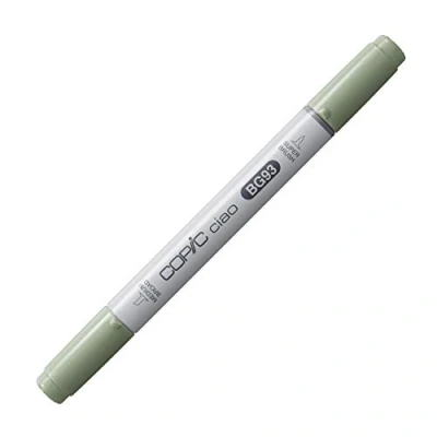 Immagine di Copic Ciao Pennarello Grafico con Doppia Punta, 11 g , Verde (Green Gray), 12 x 150 mm