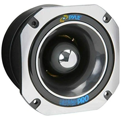 Immagine di STUPENDO TWEETER DRIVER PYLE PDBT45 PDBT 45 IN TITANIO DA 200 WATT RMS E 400 MAX 11,40 CM QUADRATO PESO DI 1,500 KG STUPENDO! X USO SPL PORTE PORTIERE AUTO CON SENSIBILITA&#039; 104 DB !!!