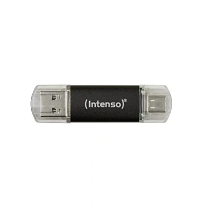 Immagine di Intenso Twist Line 256 GB, Dual USB 3.2 Gen 1x1, C e A, 70MB/s, antracite