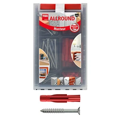 Immagine di TOX 94901081 Assortimento Standard Monteur Allround, 132 pz, 094901081, Grigio