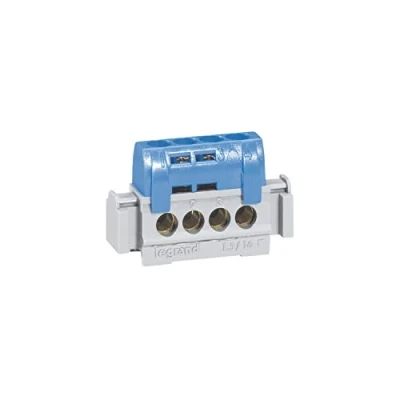 Immagine di Legrand 004840 Morsettiera 25Q 4X16Q, colore: blu