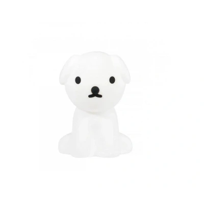 Immagine di Mr Maria Luce notturna Snuffy Dog Bundle of Light Silicone senza BPA Colore: bianco 7,5 x 15 cm